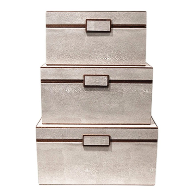 软装家居衣帽间样板间收纳盒样板房衣橱窗储物整理箱装饰陈列摆件