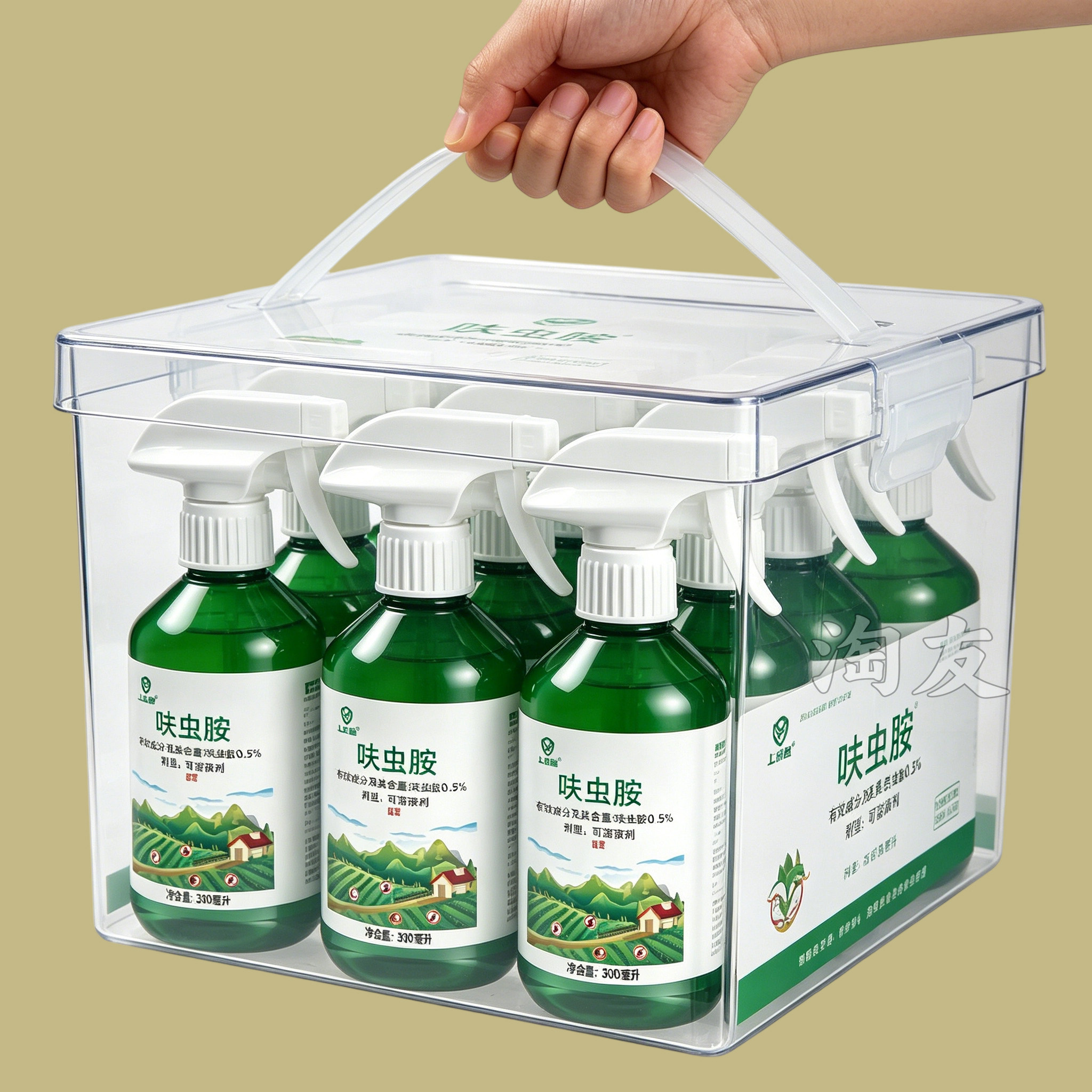 园林盆栽呋虫胺除蚜呤呤虫喷剂