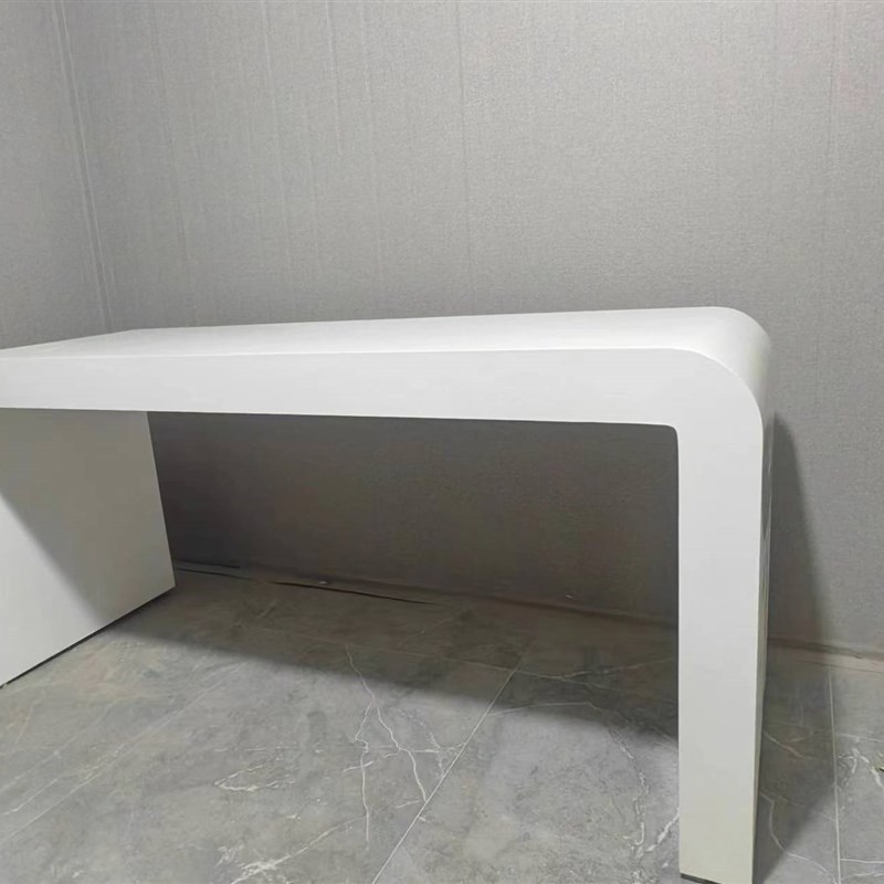 木质烤漆展示桌桌子展示柜U型桌展台办公桌体验台体验桌陈列台