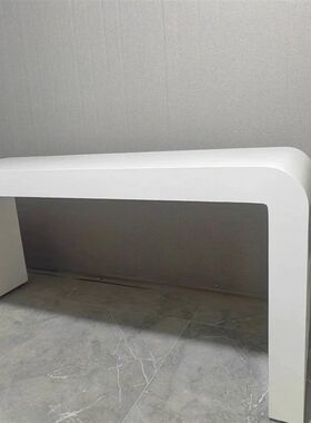 木质烤漆展示桌桌子展示柜U型桌展台办公桌体验台体验桌陈列台