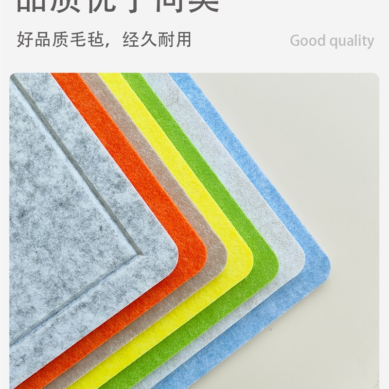3d毛毡墙贴电视沙发背景墙墙面装饰照片墙卧室软装装饰立体壁饰纸