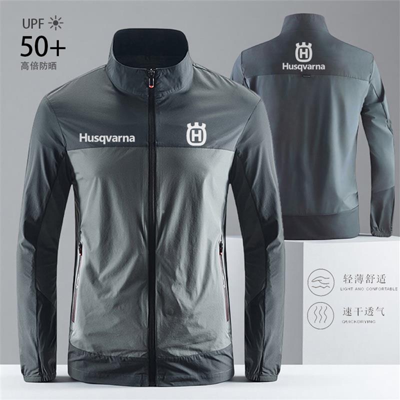越野薄骑行服机车风衣速干衣SHOEI改装防晒衣男摩托车定制赛车服