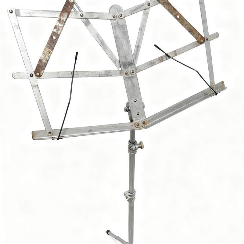 中古金属生锈做旧门口琴谱高级感落地杂志菜单复古咖啡店招牌架子