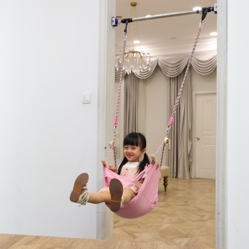 新款小孩儿童秋千绳子婴幼儿室内摇篮宝宝户外荡秋千椅子座椅吊床