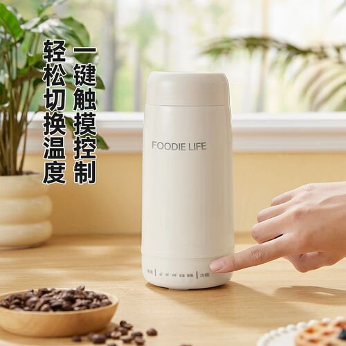 烧水杯办公室宿舍小型全自动保温迷你电热水杯旅行便携式加热水杯