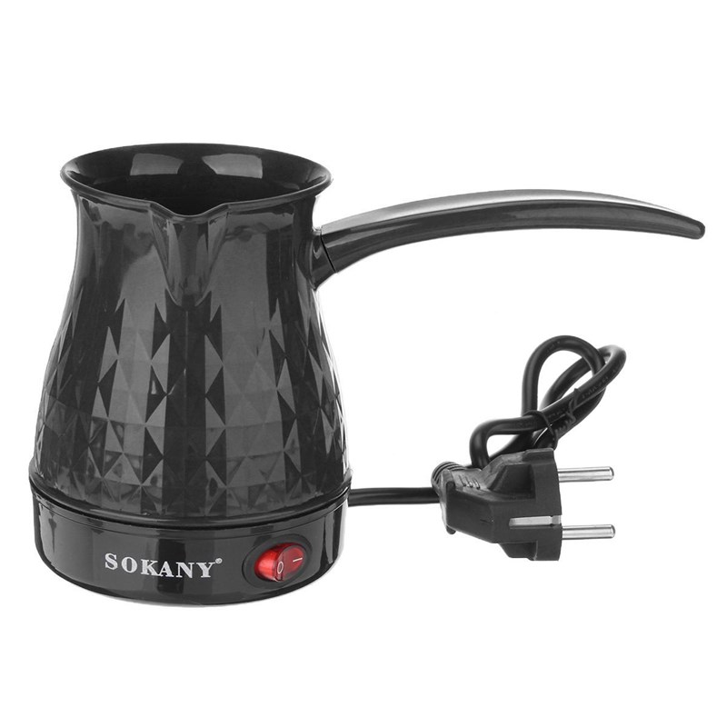 外贸SOKANY219土耳其咖啡壶电热煮茶热奶壶分离意式摩卡壶混装