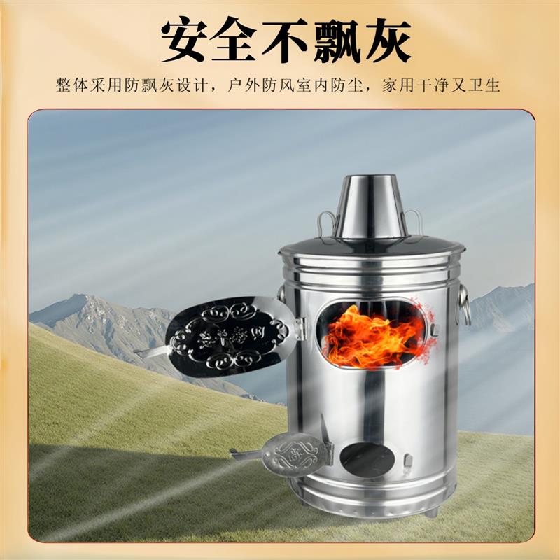防风烧纸桶家用烧金桶焚烧铁桶清明烧元宝桶无烟焚化炉烧钱纸桶