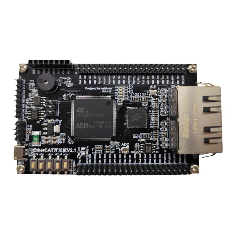 EtherCAT开发板 LAN9252+STM32F407 核心板 CANOPEN CIA402学习板