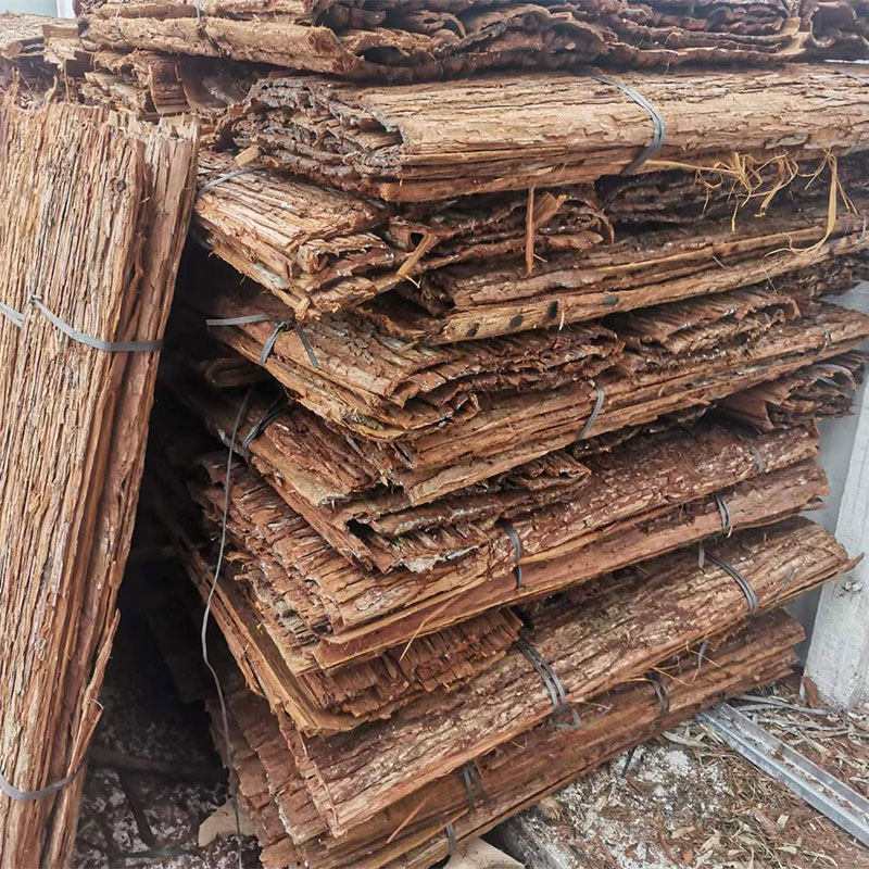 杉树皮天然真树皮农庄装饰杉木皮房屋造景防腐复古道具