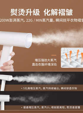 朗菲手持挂烫机便携式蒸汽电熨斗家用挂式熨烫机小型宿舍烫衣服