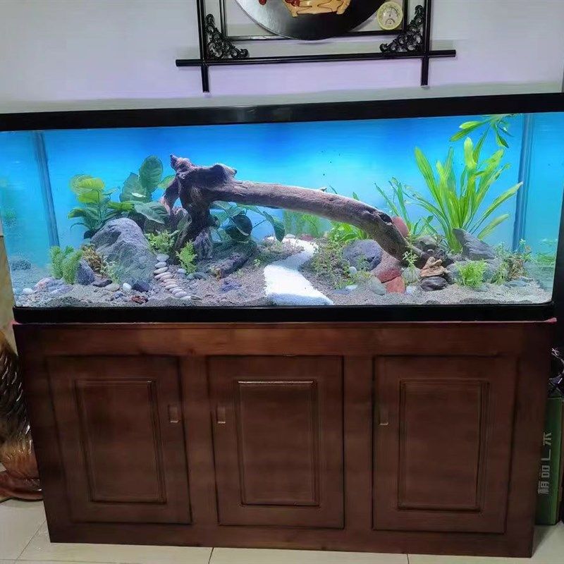 实木鱼缸底柜底架底座松木草缸鱼缸架子定做鱼缸柜水族箱包邮