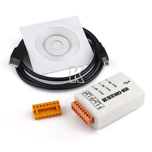 创芯科技USB转CAN USBcan-2C 双通道CAN总线适配器 智能CAN接口卡