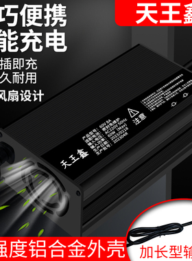 电动车电瓶充电器铅酸免维护48V60V72V8A9A10A12A15A18A三轮车