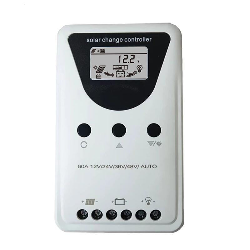 太阳能控制器带锂电激活12V24V36V48V60A80A100A大功率光伏充电器