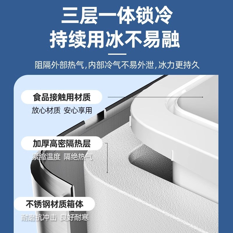 北极熊制冰机家用商用全自动小型奶茶店冰粒机大型做方块冰一体机