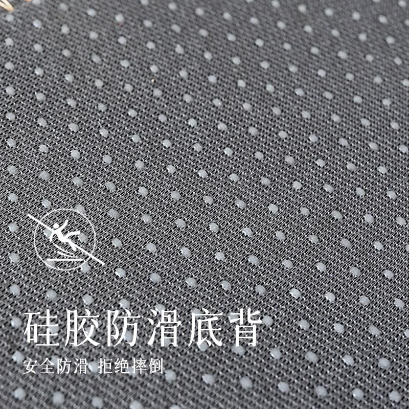 地毯客厅2024新款免洗可擦卧室房间床边毯轻奢高级感灰色圈绒地垫