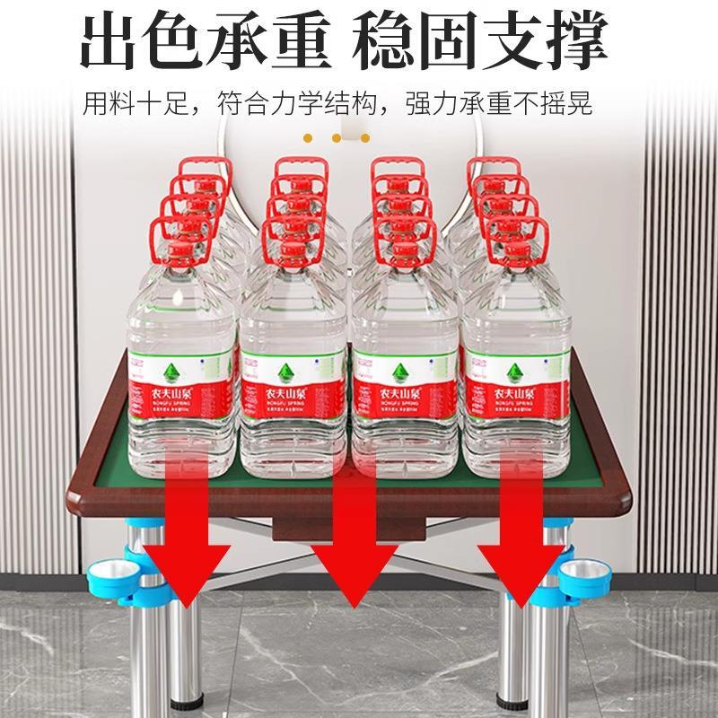桌布家用多功能简易欧式两用型金属棋牌桌手动麻雀台桌子折叠麻将