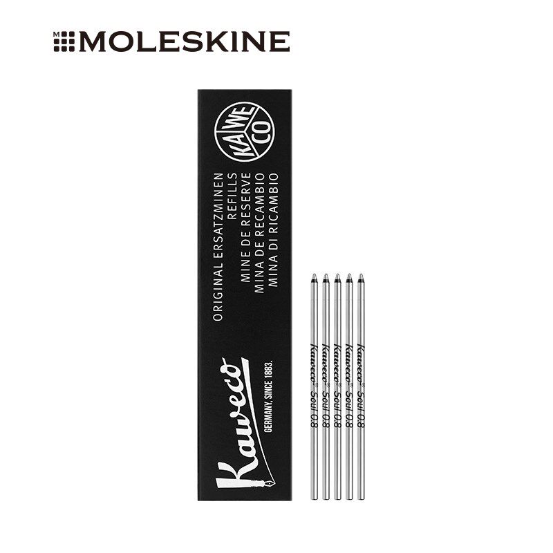 Moleskine 全新笔芯替换套装 智能笔/圆珠笔/宝珠笔替换笔芯0.7 0