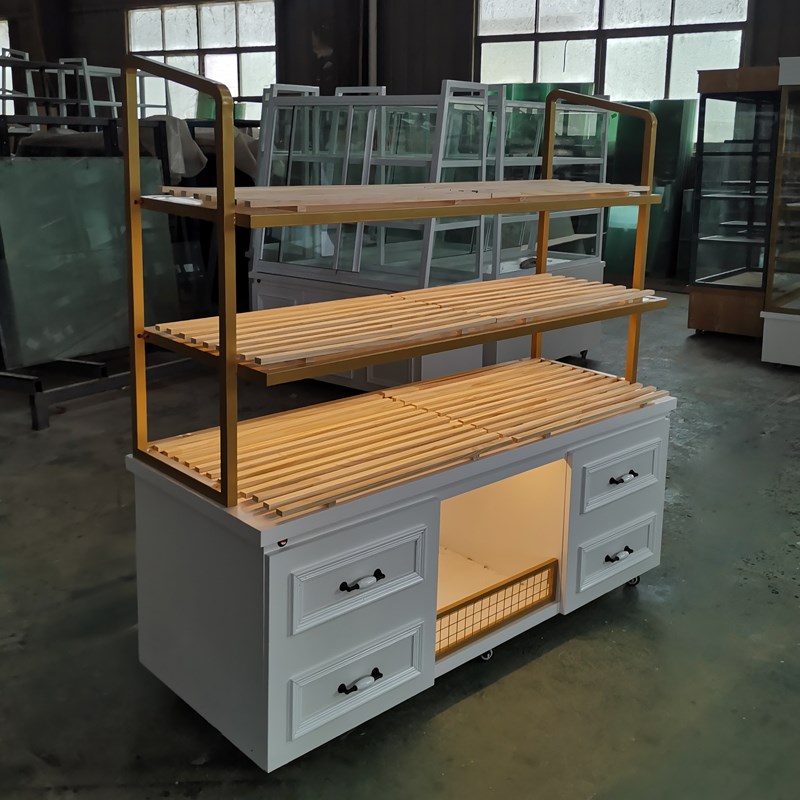 现货面包饼干展示柜食品柜饼干柜吐司展柜干点柜台烘焙橱窗柜货架