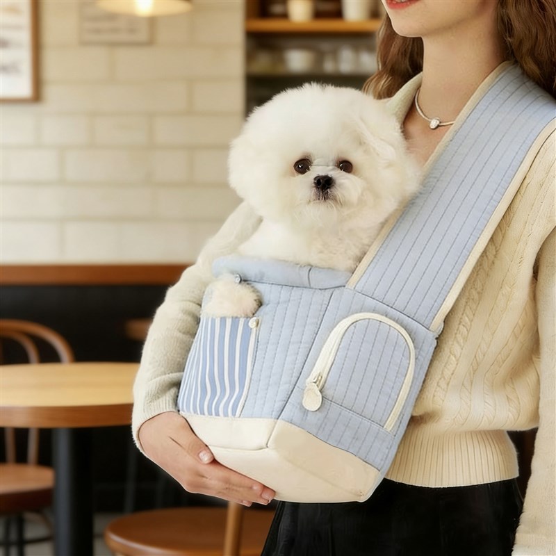 宠物外出包春夏透气小型犬马尔济斯狗包外出便携猫包防应激小狗包