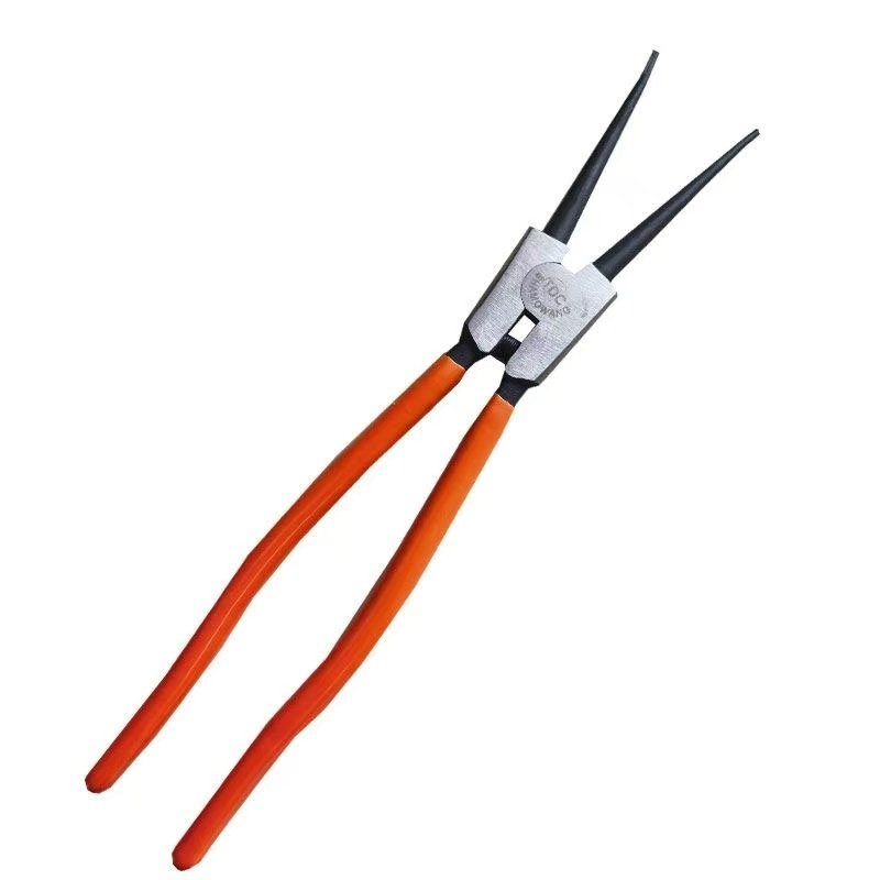 挡圈钳 卡簧钳直头弯头外卡内卡簧钳轴用孔用13寸18寸特大号450mm