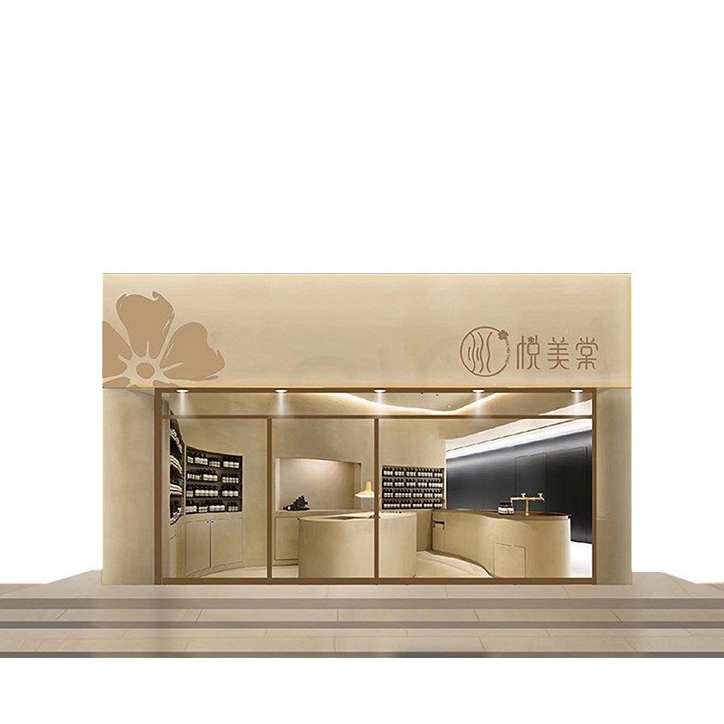门头设计效果图装修装饰餐饮铺牌匾店面广告招牌门面店招门脸设计