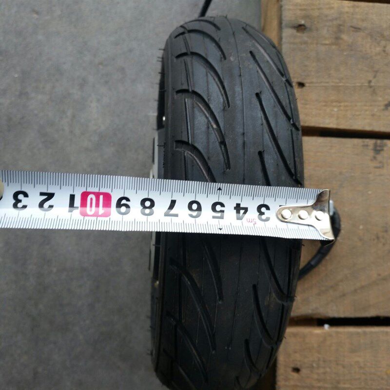 新品10寸真空胎无刷轮鼓电机36V500W小电动自行车 滑板车小电摩车