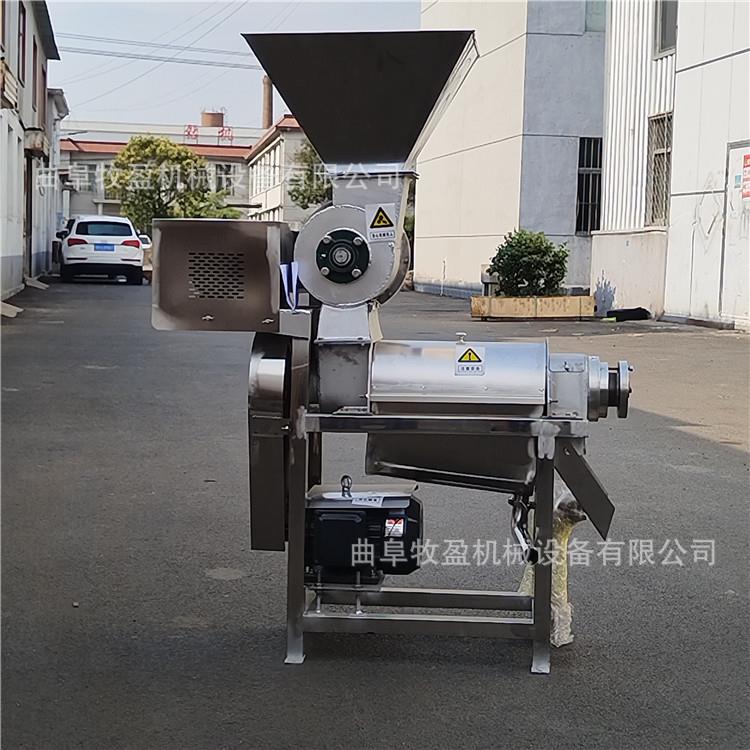 大型苹果梨果汁饮料榨汁机胡萝卜柠檬破碎榨汁机树莓青梅去核机