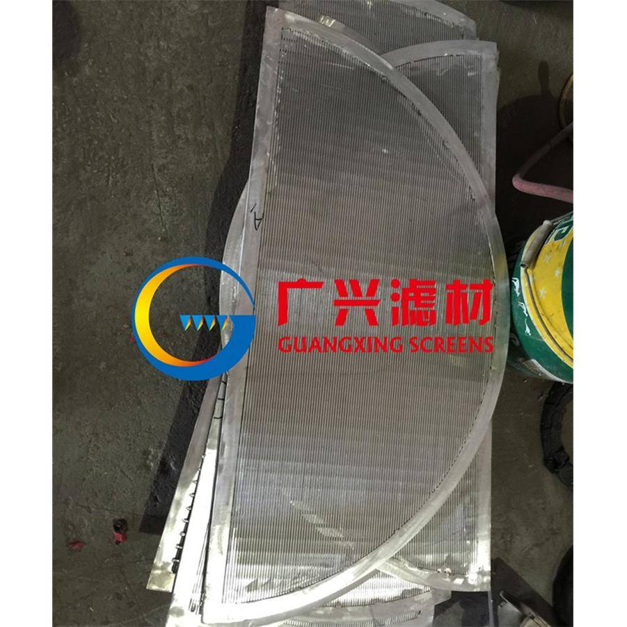 衡水厂家订做反应器内件支撑格栅楔形丝圆形筛板楔形网滤网