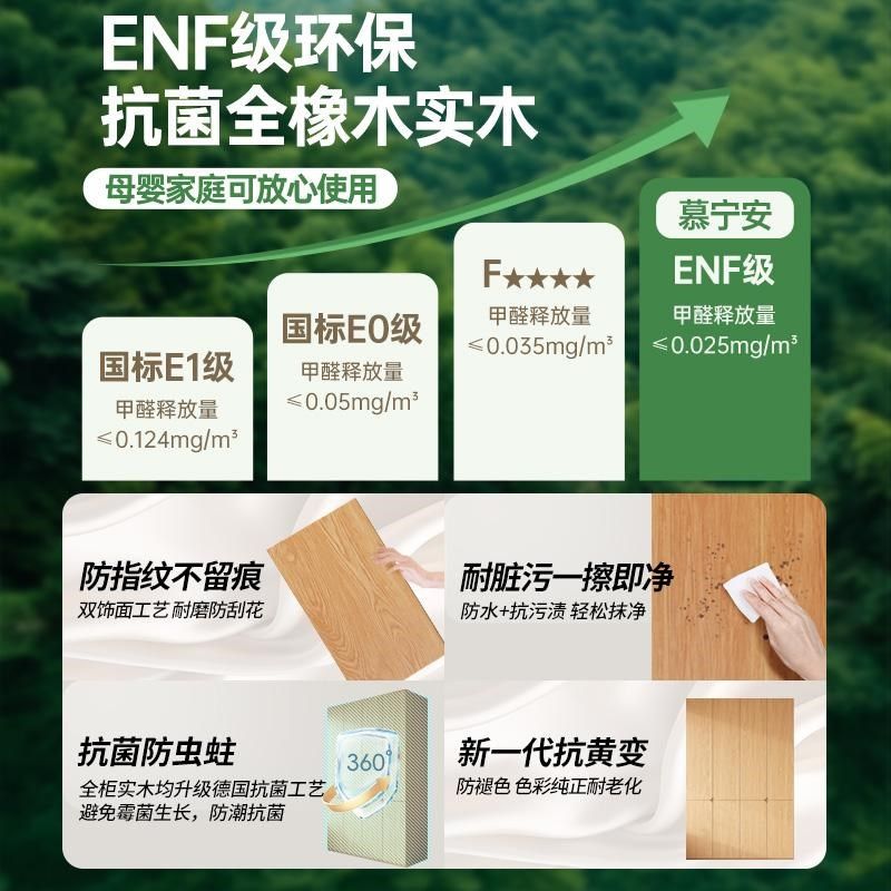 定制橡木分段式免拉手衣柜全实木原木风储物柜平开门四六门大衣橱