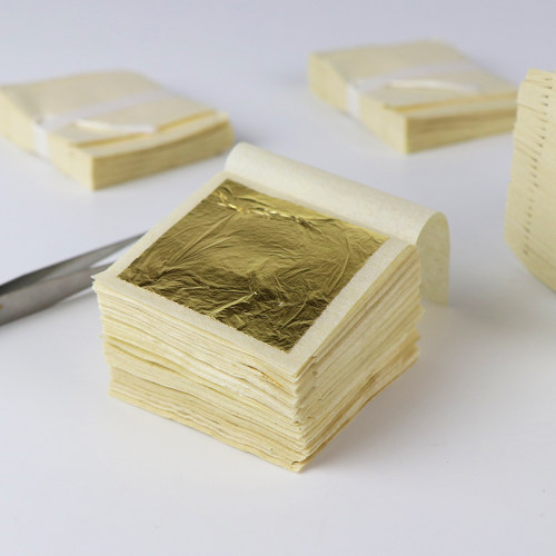 纯金箔真金金箔纸漆艺漆画天然大漆工艺莳绘金缮修复佛像贴金包邮