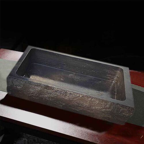 石头盆景盆假山造景盆底座天然青石不漏水流水长方形整石底盘托盘