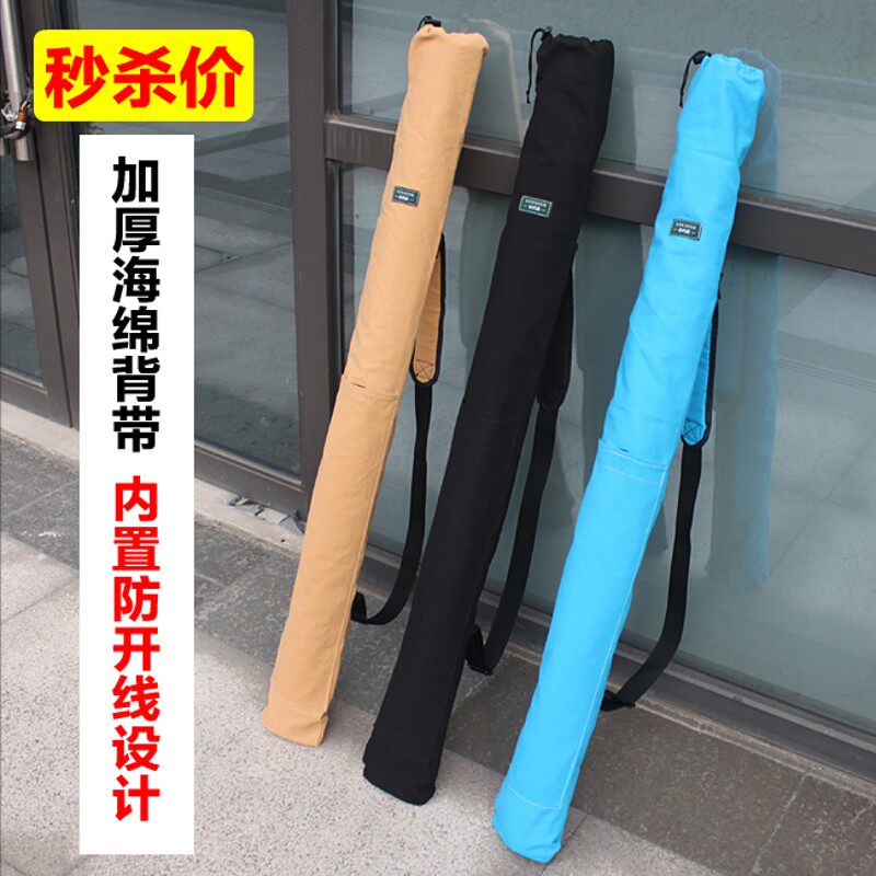门型展架包加厚易拉宝袋子X展架海报收纳包帆布便携手提斜挎背包