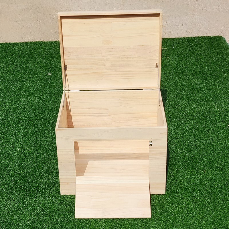 猫窝实木狗屋家用室内用产房宠物小狗小猫木屋简约现代松木猫别墅