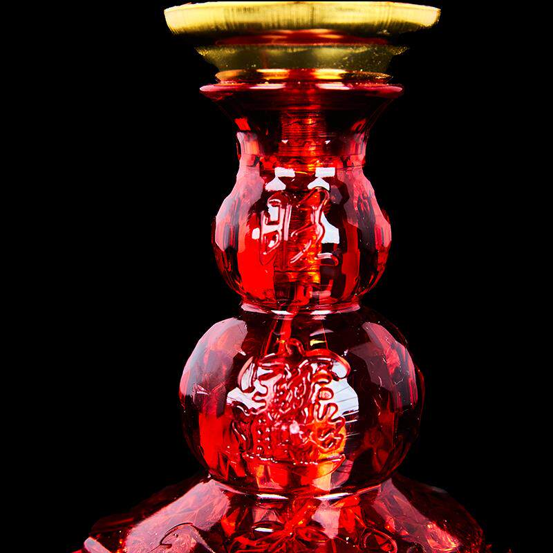 LED佛灯家用佛前供灯一对供佛灯插电长明灯招财葫芦波灯财神灯