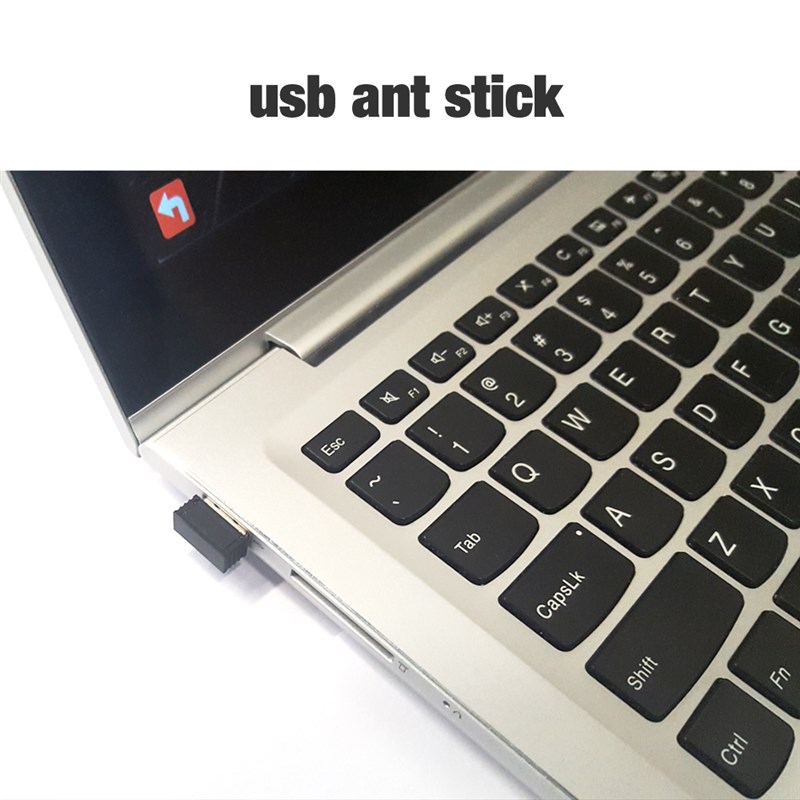 自行车速度踏频感应器 USB ANT+接收器 骑行台实景 ZWIFT ONELAP