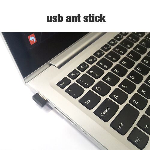 自行车速度踏频感应器 USB ANT+接收器 骑行台实景 ZWIFT ONELAP