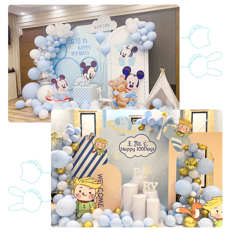 北京生日宴会场景布置气球满月周岁百天派对上门装饰各种主题套餐
