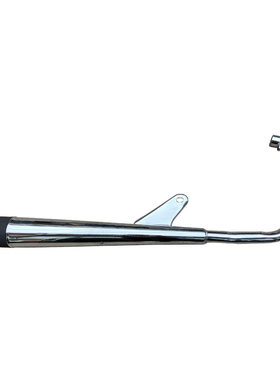 适用钱江摩托车配件QJ125-F-C-6B消声器QJ150-18A-5C排气管烟囱