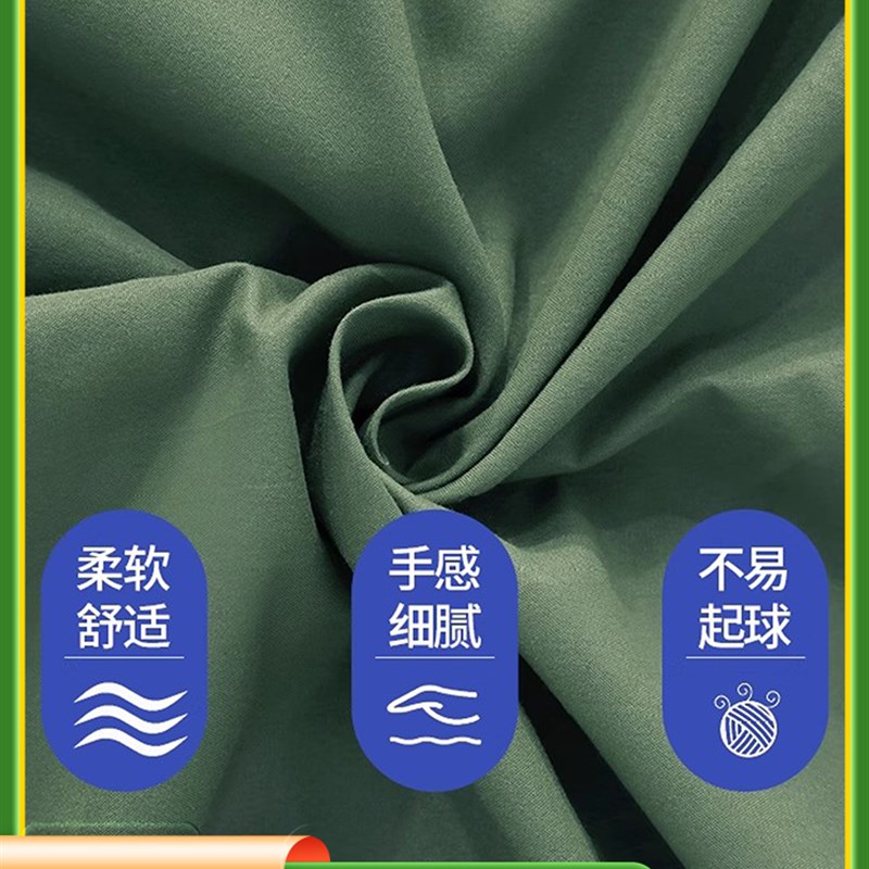 军绿色高密度加厚单双人海绵床垫软硬垫铺底学生宿舍床军训垫褥子