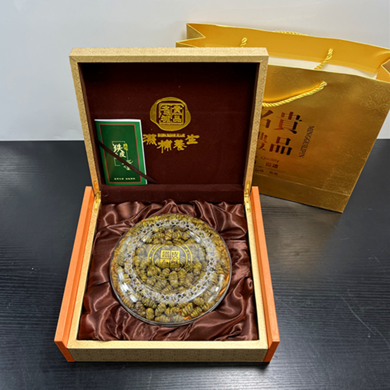 雁荡山铁皮枫斗铁皮石斛水草石斛礼盒特价100g-500g装送礼佳品