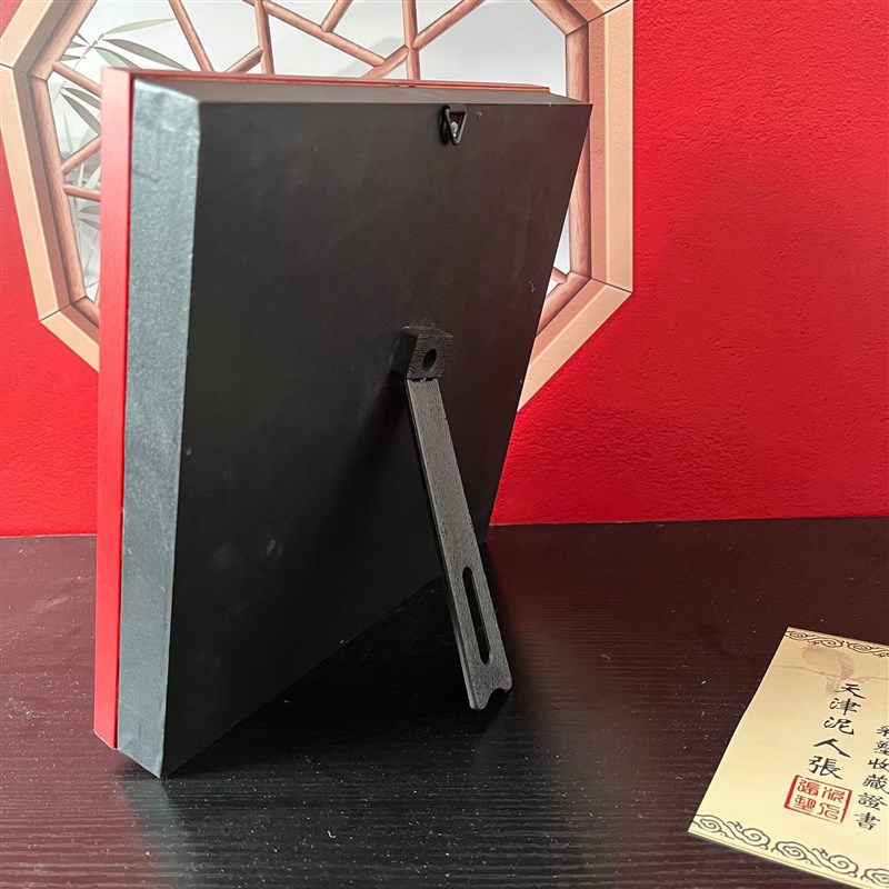 龙凤呈祥 泥人张特色手工艺品桌面摆件挂件非遗作品精美结婚礼物