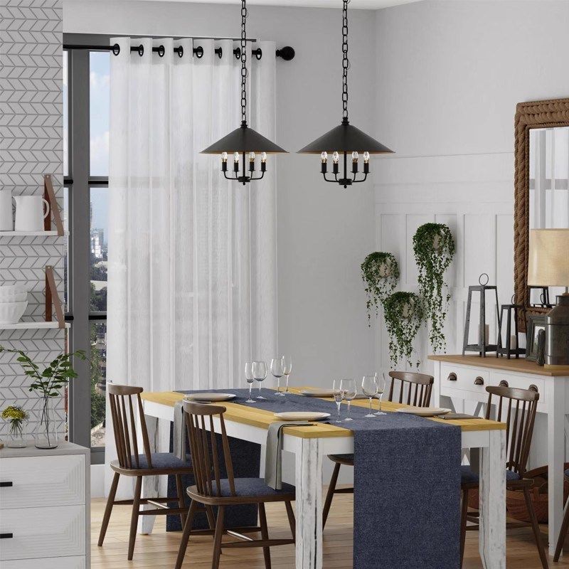美式风铁艺装饰吊灯乡村风格客厅餐厅灯法式民宿酒店吧台过道吊灯