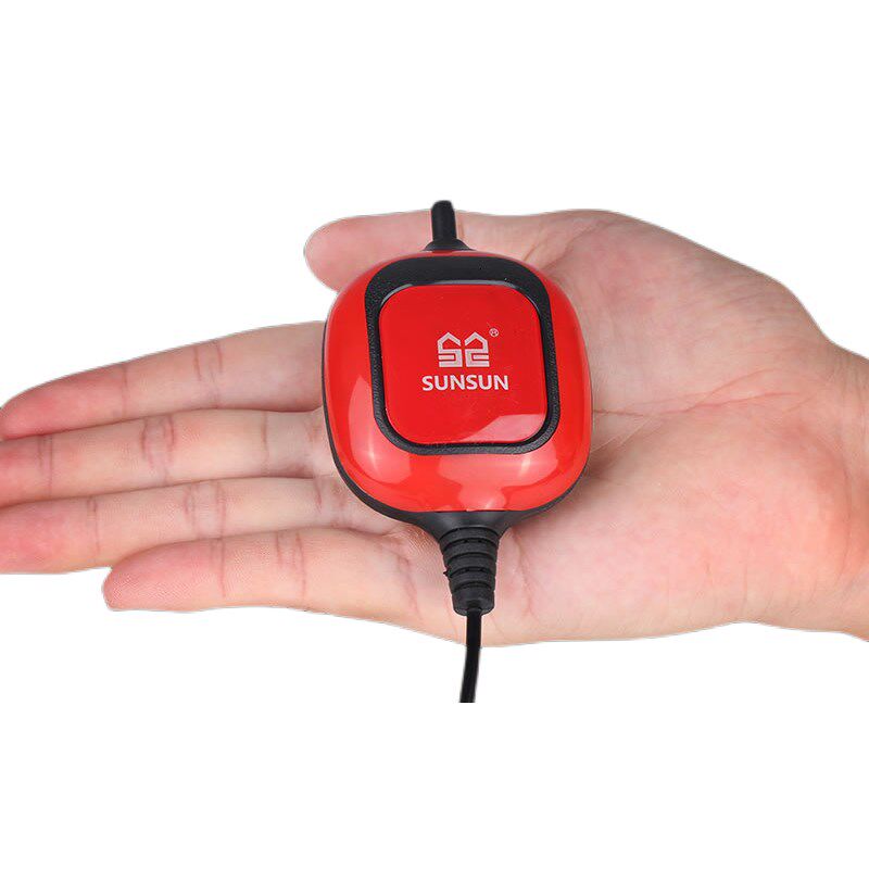 SUNSUN森森氧气泵小型超静音鱼缸增氧泵增氧机家用养鱼充氧泵迷你