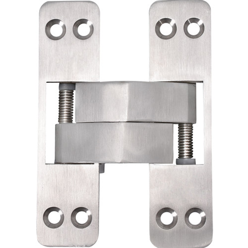 暗装隐形防盗防火重型门合页十字隐藏式双开折叠铰链木门折页一片