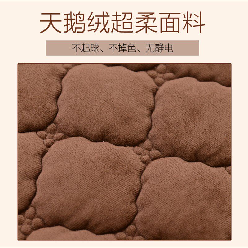 布兜冬季加厚椅垫 办公室坐垫连靠背电脑椅老板椅坐垫椅子垫椅套