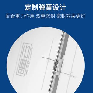 pvc管道止回阀圆形厨房油烟机排烟管止逆阀公共烟道防烟味200 250