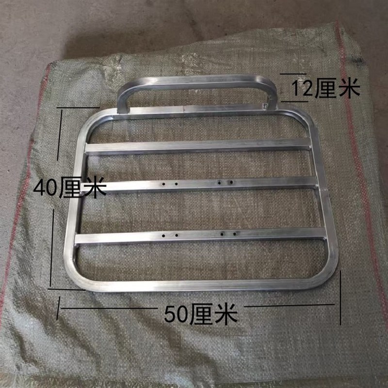 电瓶车外卖架摩托车尾架后尾箱托架电动车货架钓鱼箱架