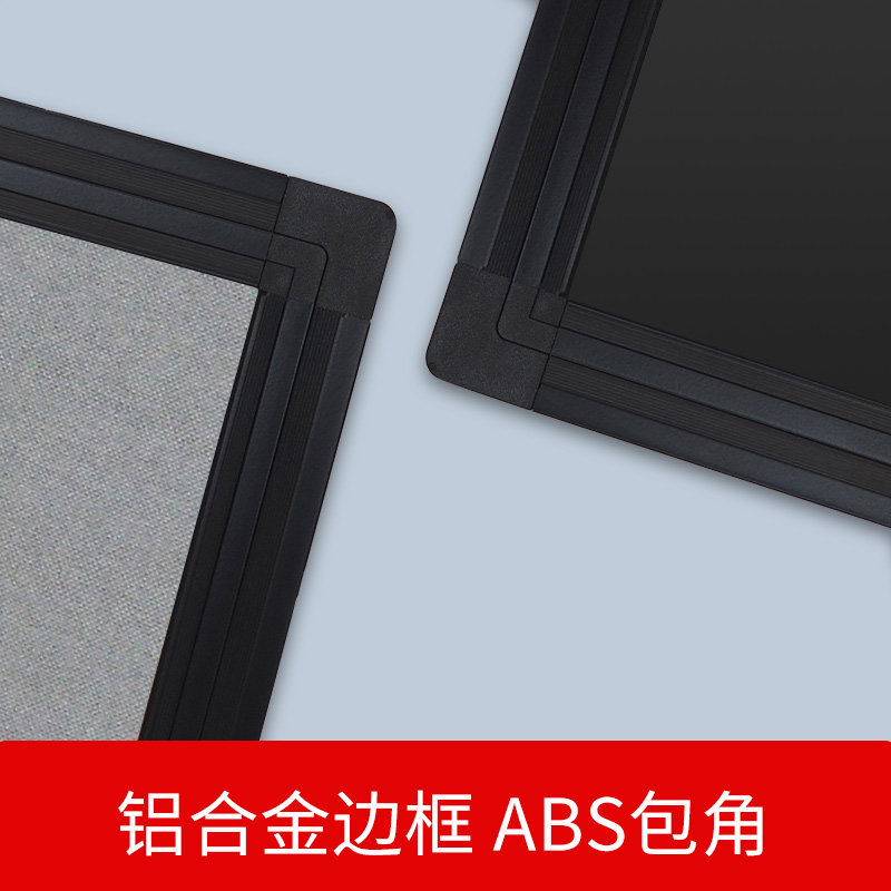 软木板照片墙留言厚毛毡板展示照片背景文化墙灵感板支架黑板白板