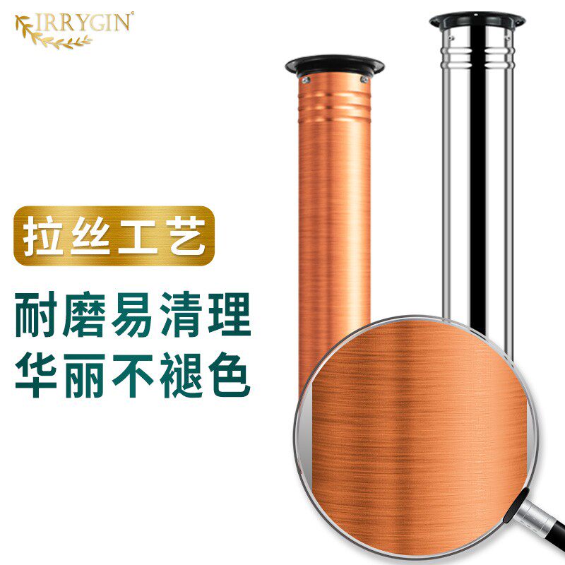 IRRYGIN/叡之烤肉排风伸缩管商用烧烤店排烟设备硬管伸缩排烟管罩